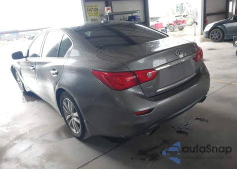2014 Infiniti Q50 Base from USA, damaged, VIN JN1BV7AR1EM699884